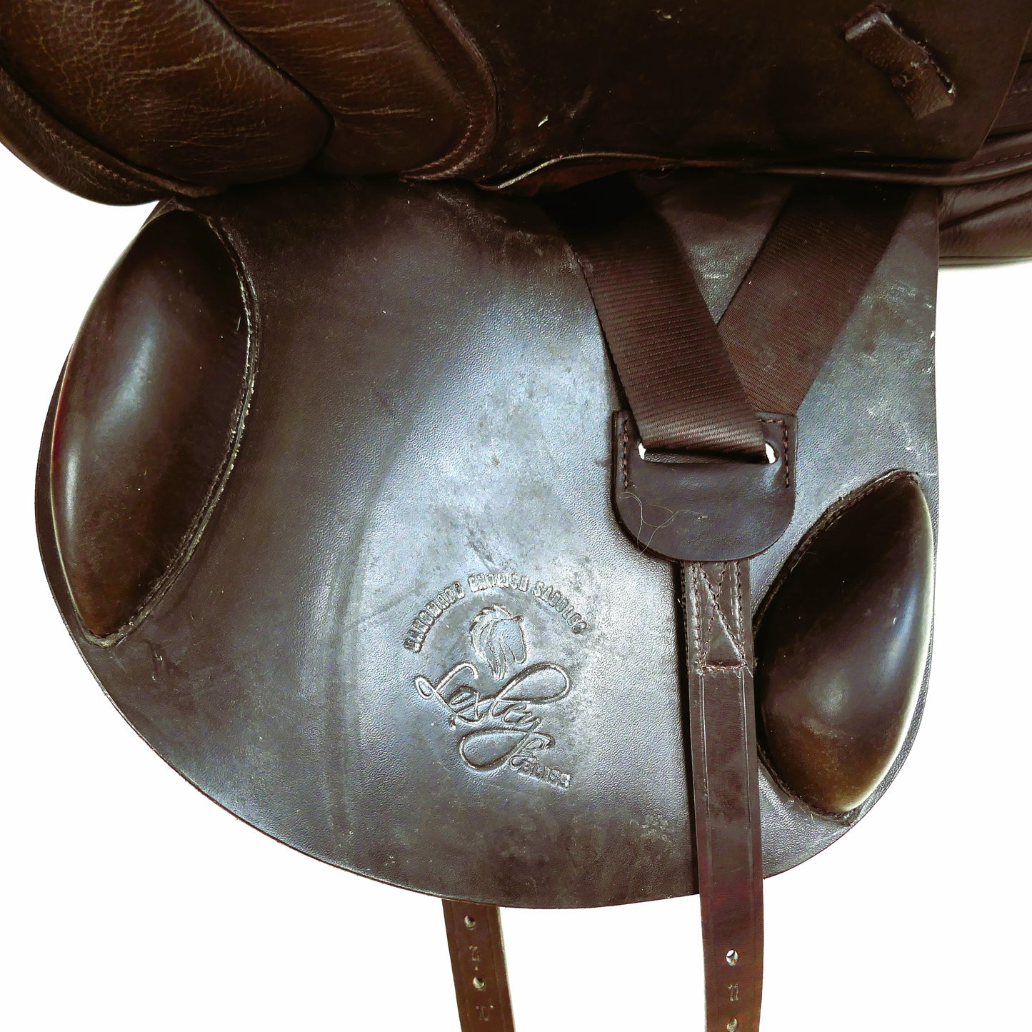 Loxley by Bliss Foxhunter Jumping Saddle - 16.5" Wide Brown TF108