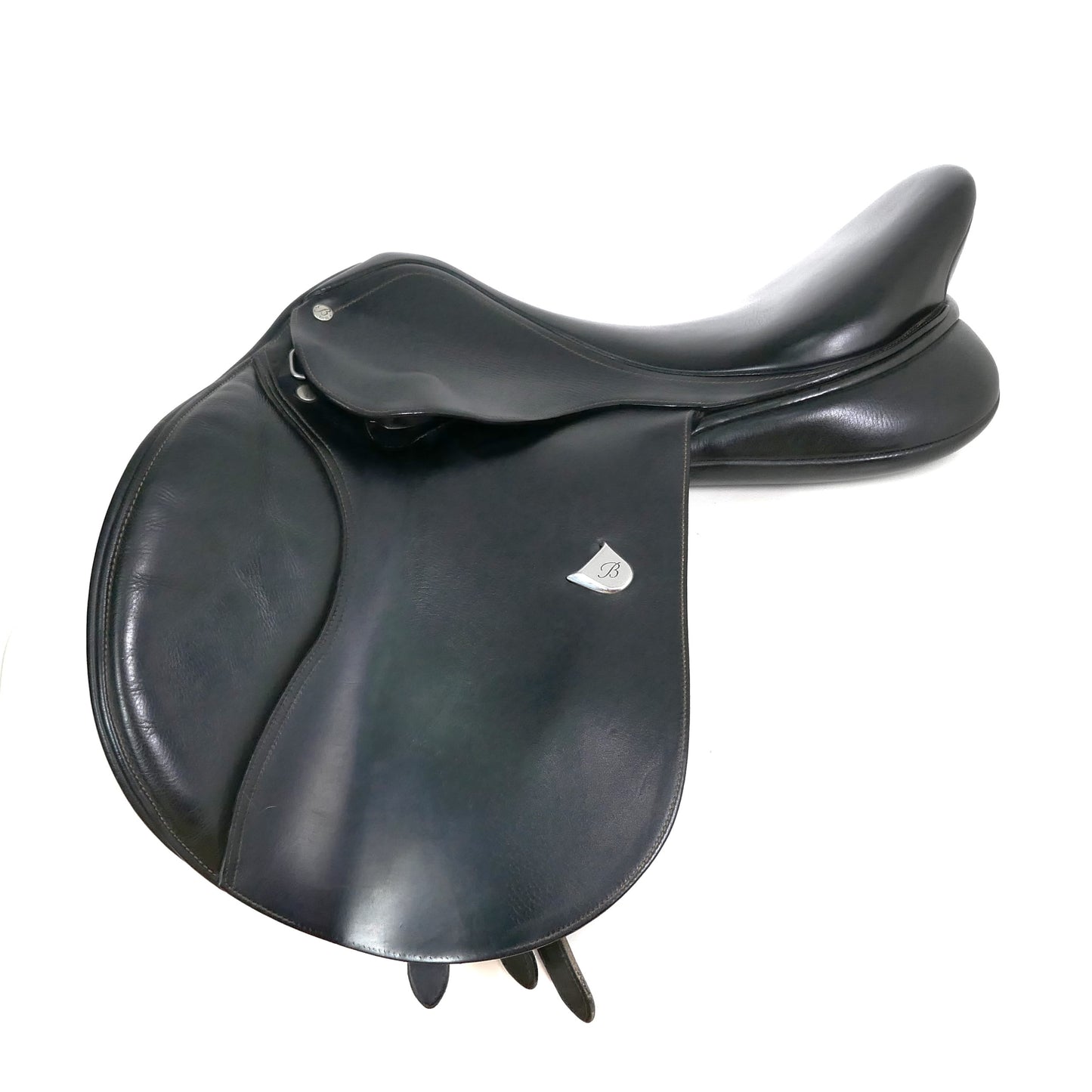 Bates Elevation DS Jumping Saddle - 17.5" Adjustable Black TF112