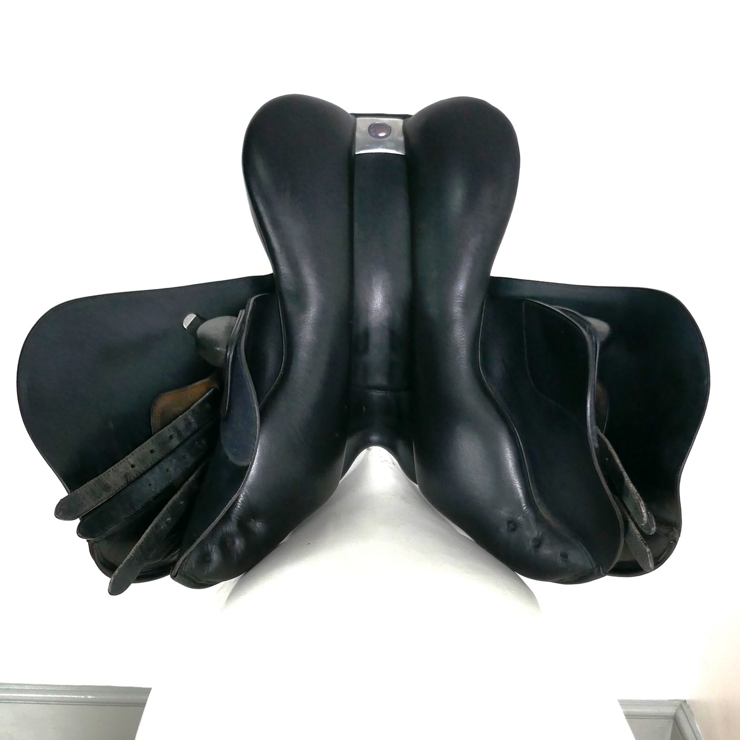 Bates Elevation DS Jumping Saddle - 17.5" Adjustable Black TF112