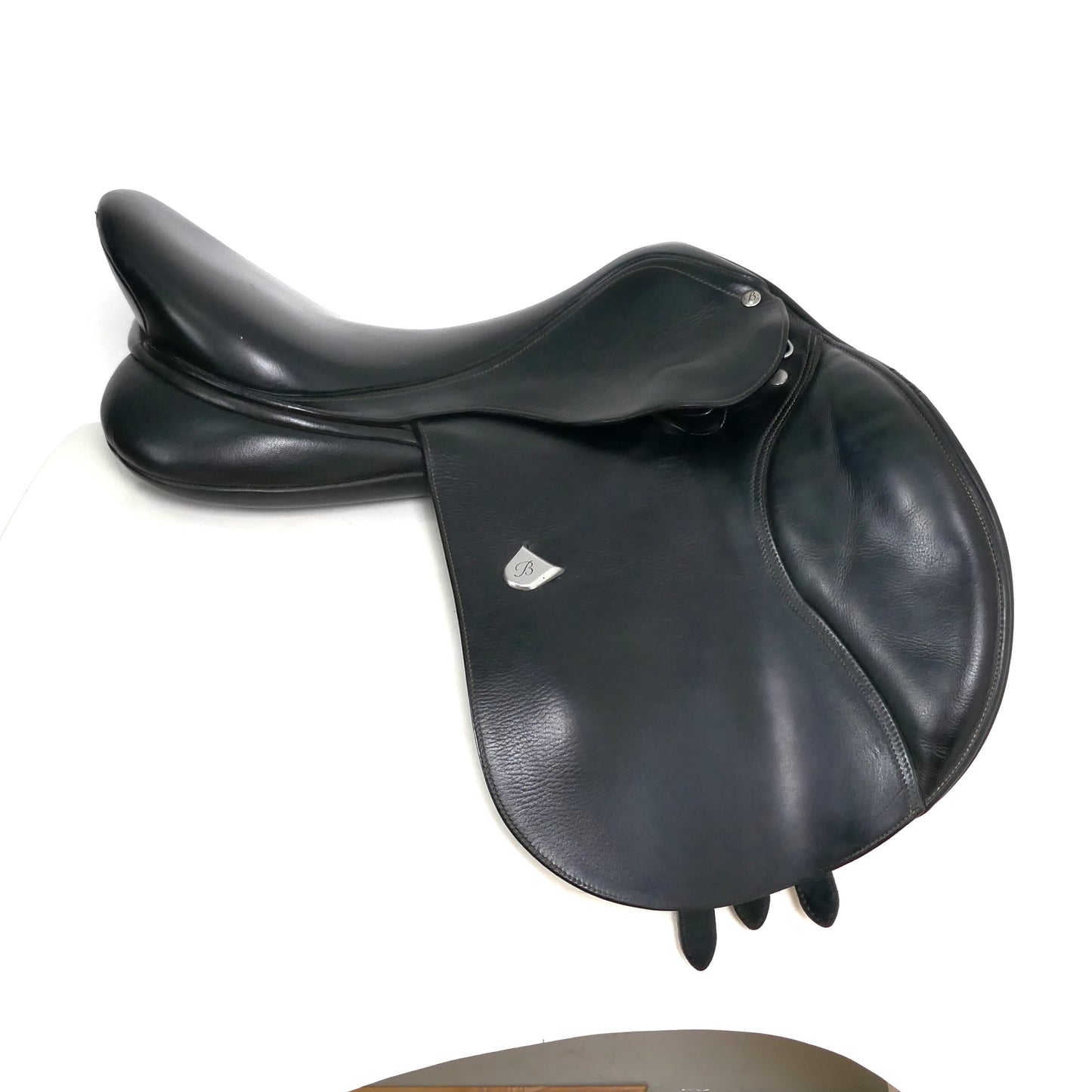 Bates Elevation DS Jumping Saddle - 17.5" Adjustable Black TF112