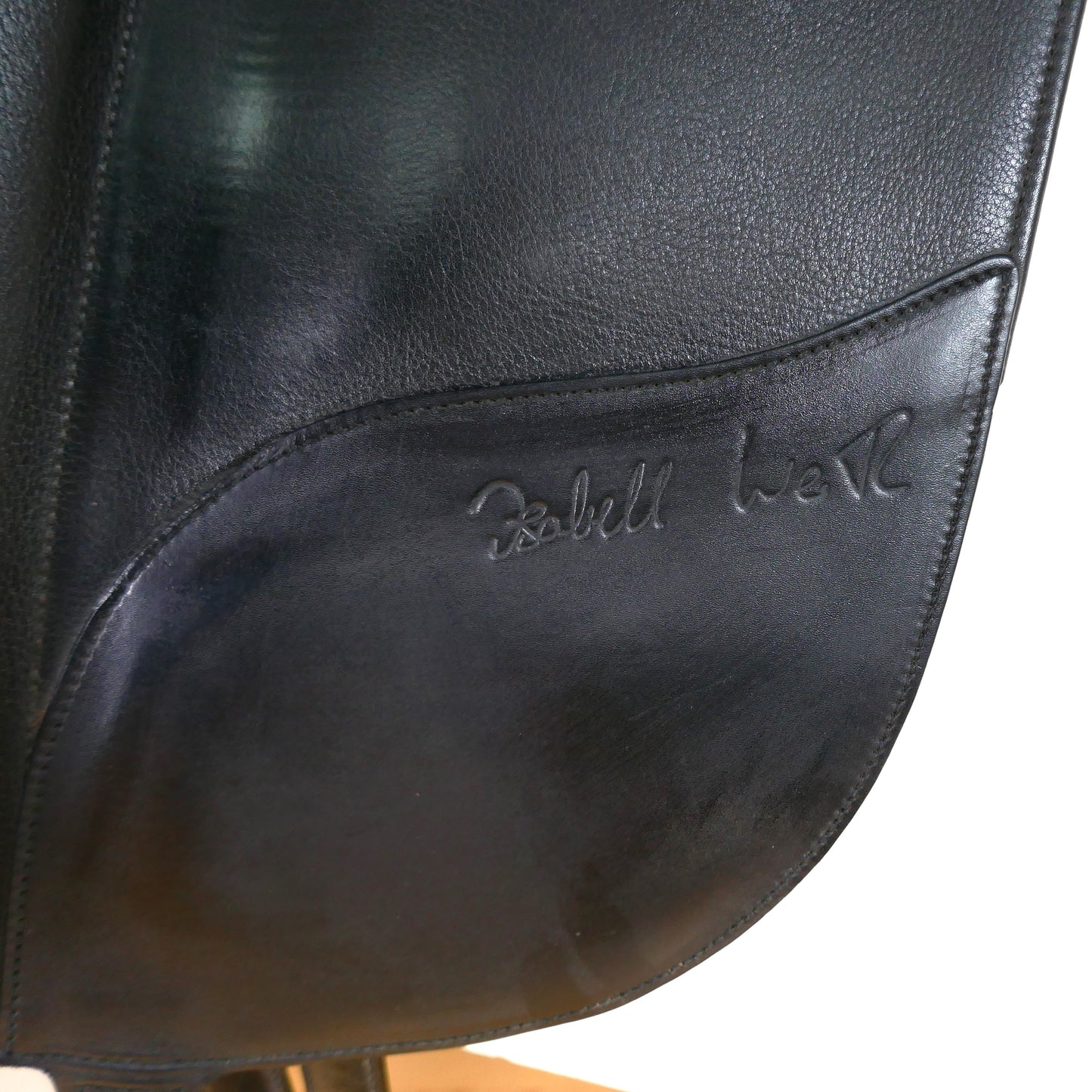 Bates Cair Isabell Werth Dressage Saddle - 17" Adjustable Black TD98
