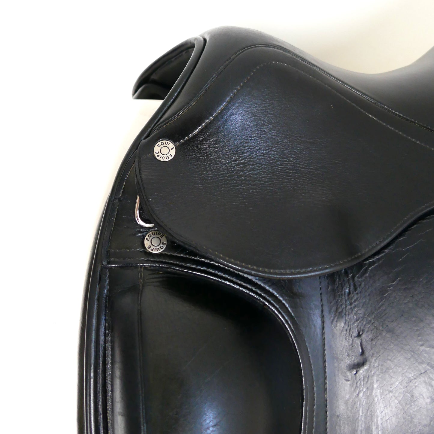 Equipe Emporio Special Single Flap Dressage Saddle - 17" Medium-Wide (+1) Black TD103