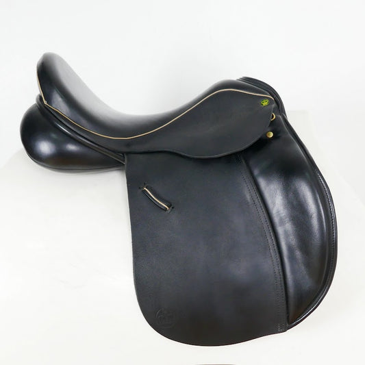 Crown (Ideal) 1350 GP Saddle - 17.5" Medium-Wide Black TB212