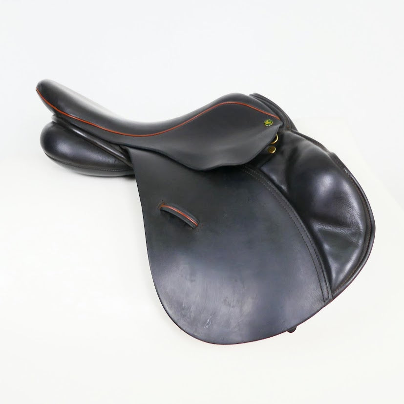 Ideal Impala 1450 Jumping Saddle - 16" Wide Brown TF147