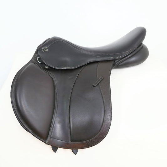 GFS Monarch Jumping Saddle - 16.5" Adjustable Brown TF140