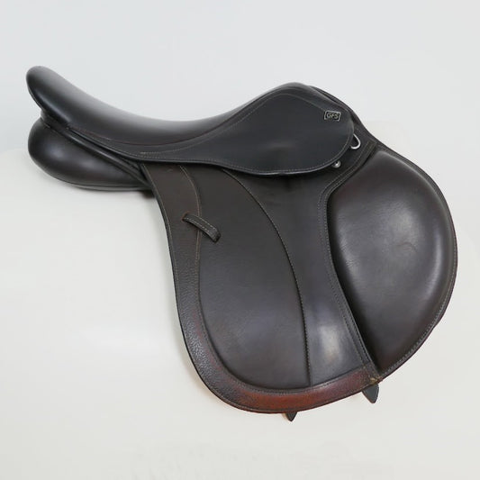 GFS Monarch Jumping Saddle - 16.5" Adjustable Brown TF140