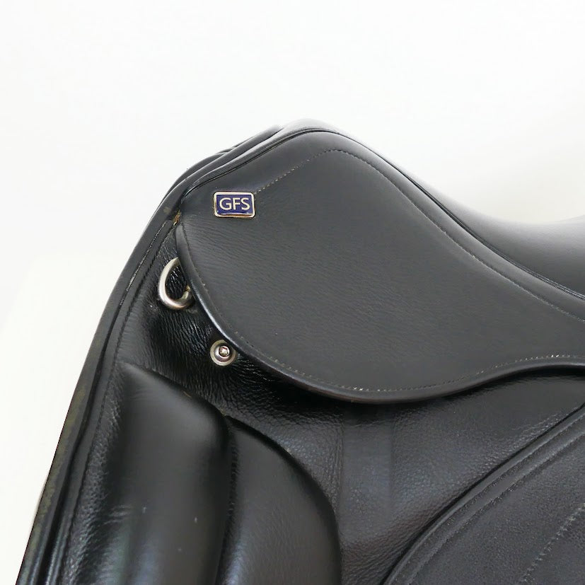 Monarch Dressage Saddle - 17" Adjustable Black TD122