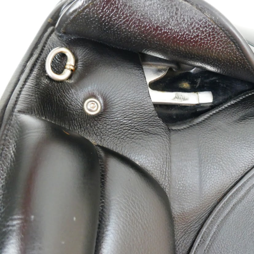 Monarch Dressage Saddle - 17" Adjustable Black TD122