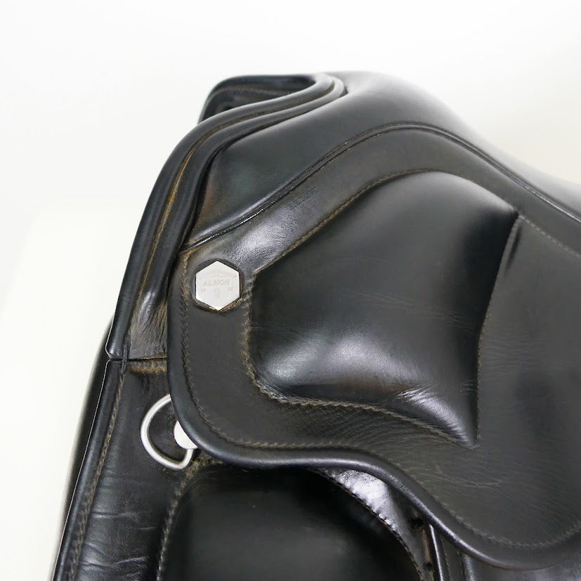 Albion Platinum Revelation SLK Dressage Saddle - 17.5" Medium (T) Black TD120
