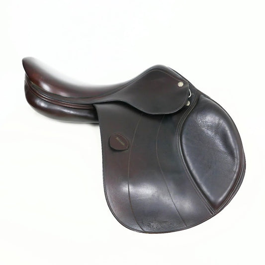 Amerigo Vega Jumping Saddle - 17" Medium Brown TF146