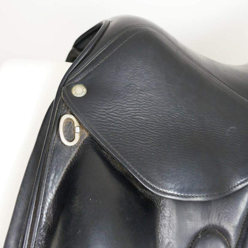 Devoucoux Makila Monoflap Dressage Saddle - 17.5" Medium Black TD127