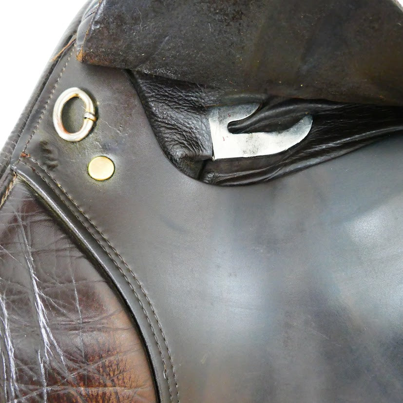 Kent & Masters Original GP Saddle (GP) - 17.5" Adjustable Brown TB191