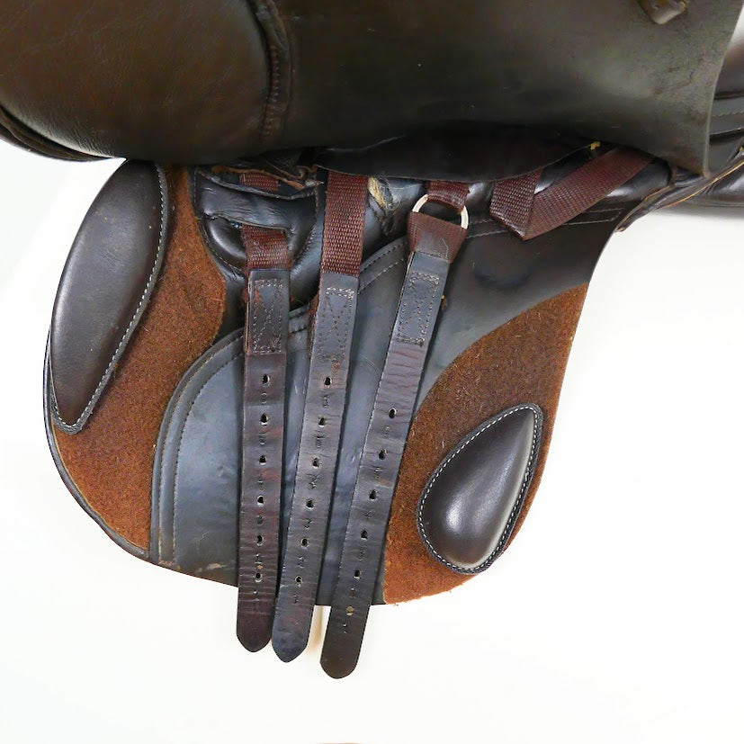 Kent & Masters Original GP Saddle (GP) - 17.5" Adjustable Brown TB191