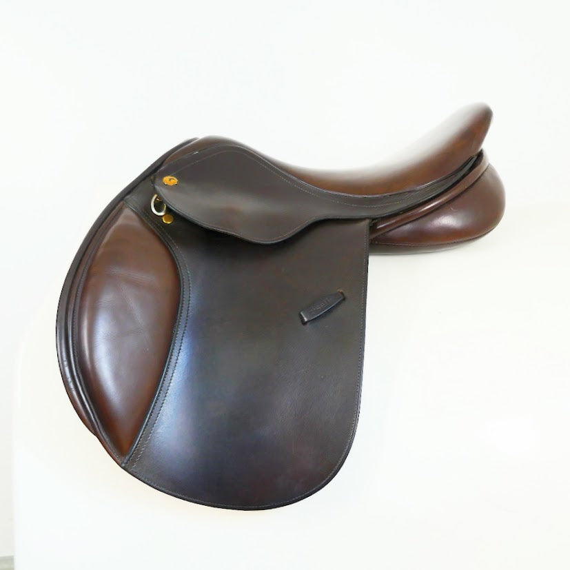 Exselle Pony Jumping Saddle - 16" Medium Brown TF157