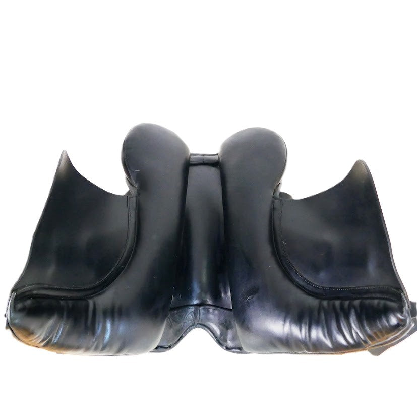 Ideal Tonishia Dressage Saddle -17" Wide (Template) Black TD134