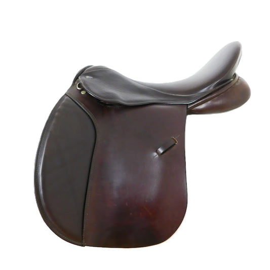 Silhouette VSD Saddle - 17.5" Extra-Wide Brown TB209