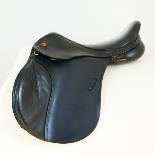 Kent & Masters PC GP Saddle (PO) - 16" Adjustable Black TA97