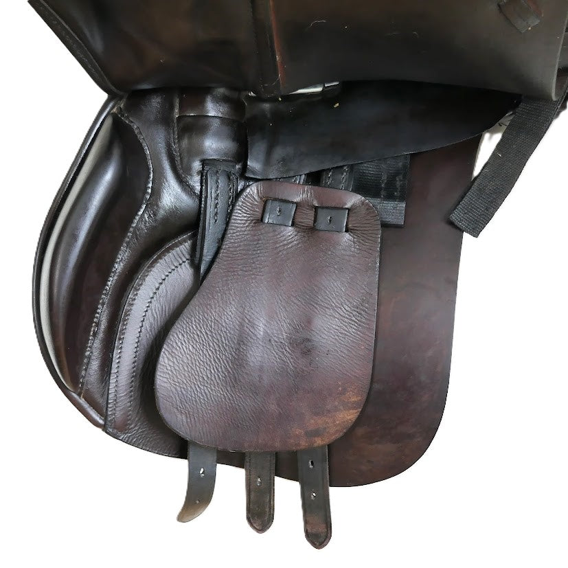 Albion K2 GP Saddle - 17.5" Narrow-Medium Brown TB213