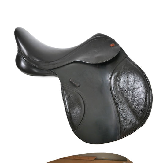 Kent & Masters Compact GP Saddle - 17.5" Adjustable Brown MGC TB216