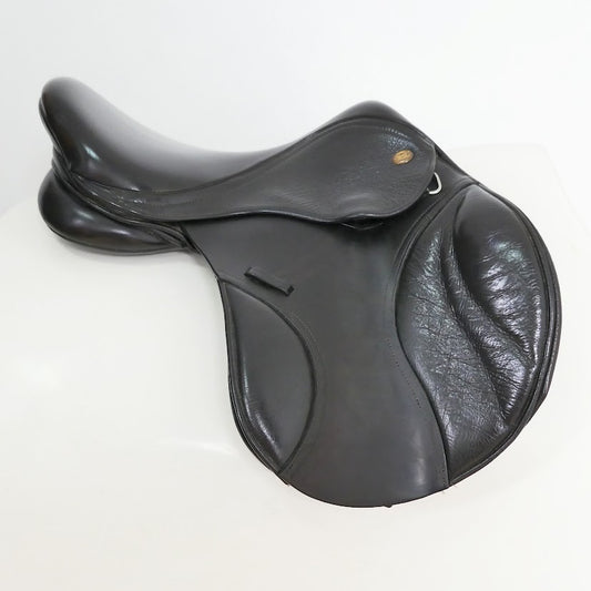 Kent & Masters S-Series Pony Jumping Saddle - 15.5" Adjustable Brown MPJ TF170