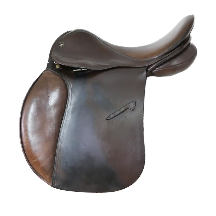 Jeffries Falcon Adler VSD Saddle - 17" Wide Brown TB217