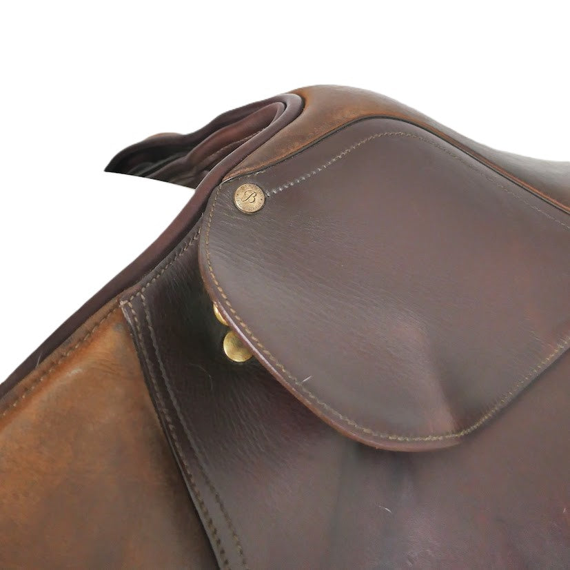 Bates Momentum Cair Jumping Saddle - 17.5" Adjustable Brown TF179