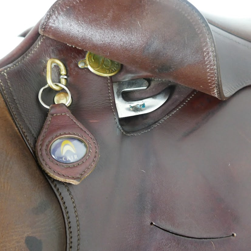 Bates Momentum Cair Jumping Saddle - 17.5" Adjustable Brown TF179