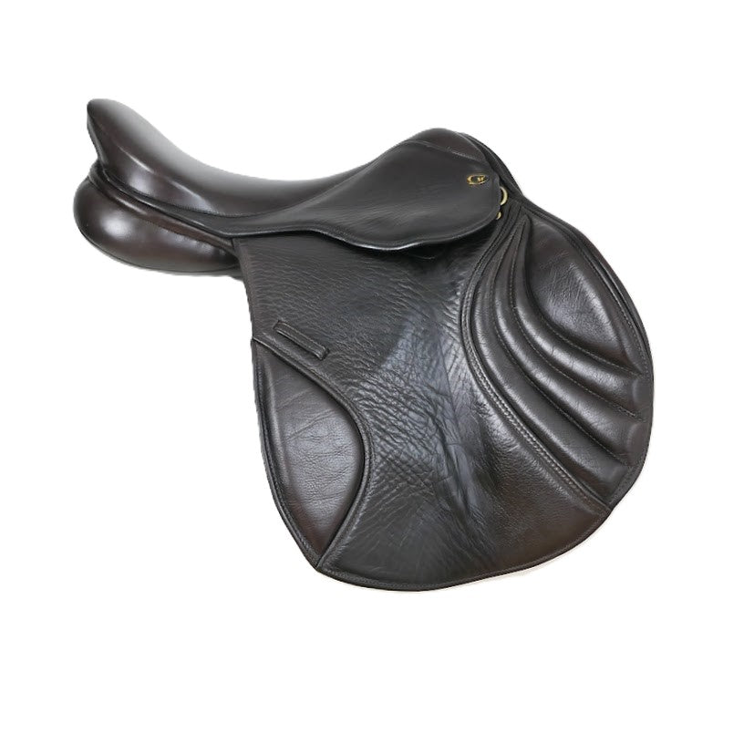 Chunky Monkey Jumping Saddle - 17.5" Wide Brown TF182