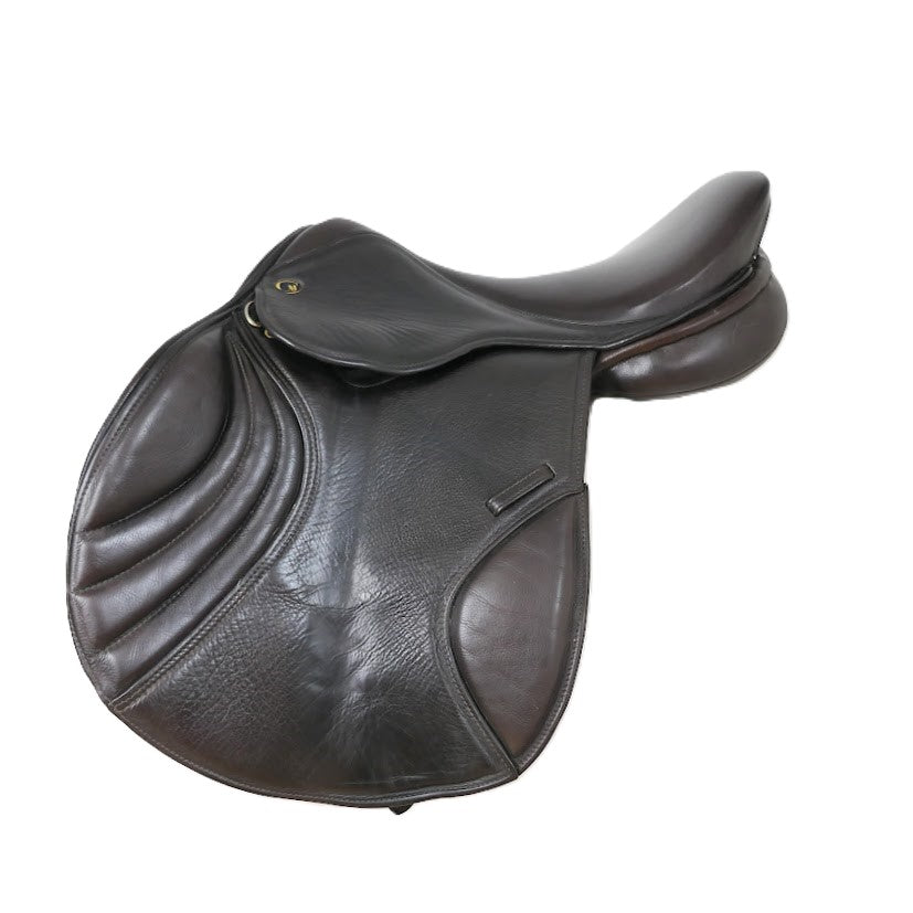 Chunky Monkey Jumping Saddle - 17.5" Wide Brown TF182