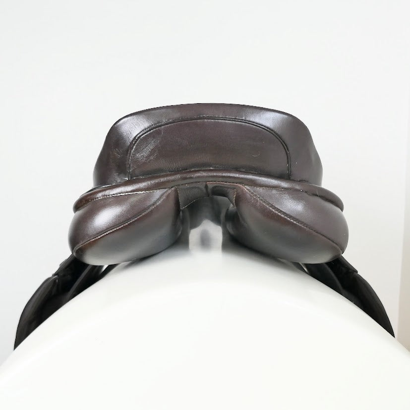 Chunky Monkey Jumping Saddle - 17.5" Wide Brown TF182