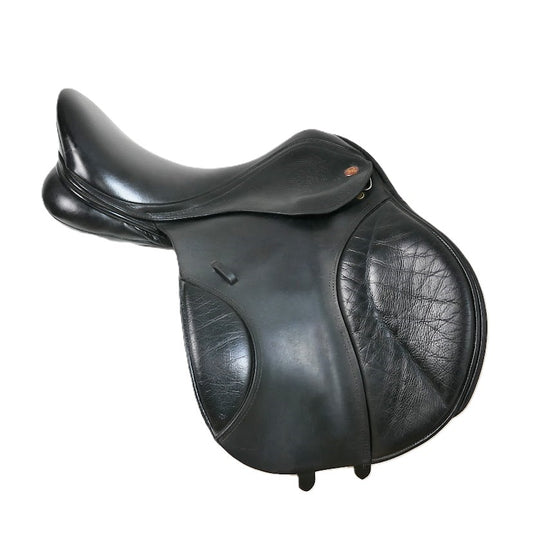 Kent & Masters S-Series Anatomic GP Saddle - 17.5" Adjustable Black TB230