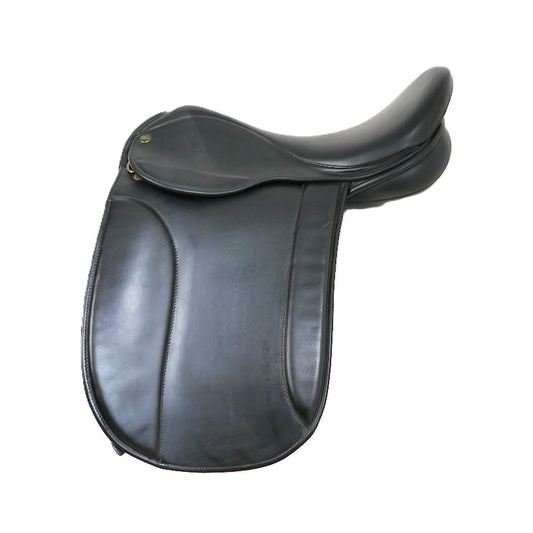 Ideal Ramsay Show Saddle - 17.5" Extra-Wide Black TE31