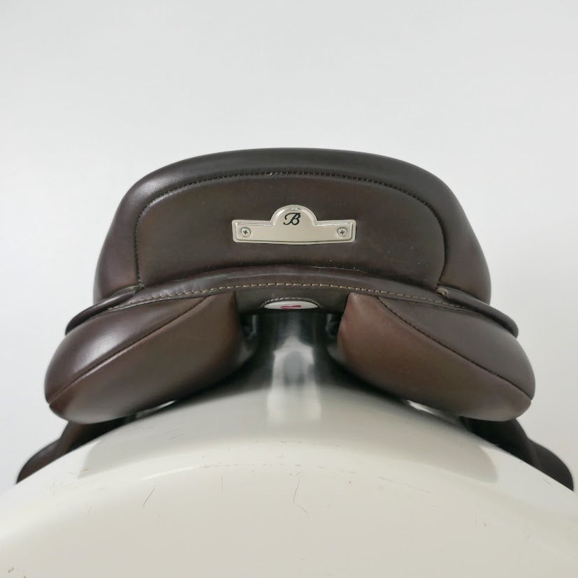 Bates Advanta Close Contact Jumping Saddle - 16.5" Adjustable Brown TF161