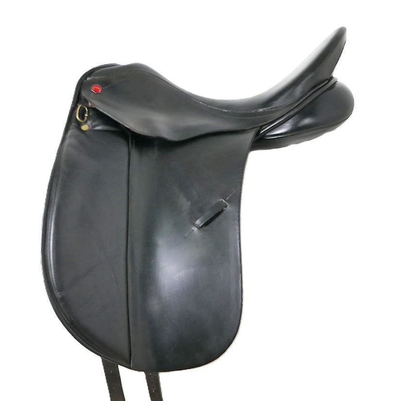 Albion Genesis K2 Dressage Saddle - 17" Medium Wide Black TD146