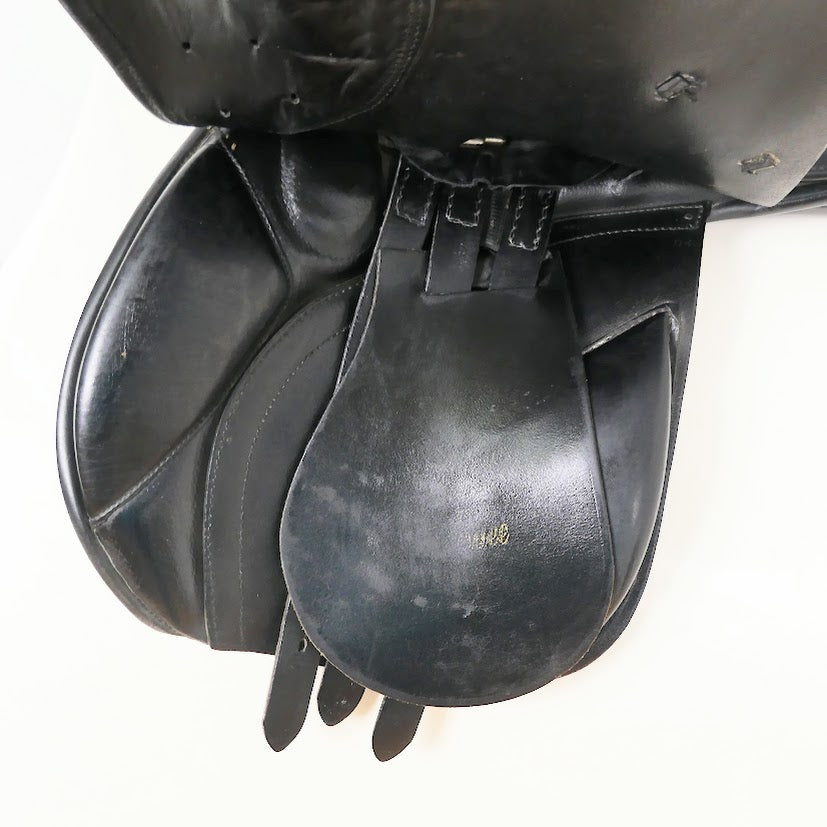 Ideal Grandee GP Saddle - 17.5" Medium Wide Black TB44