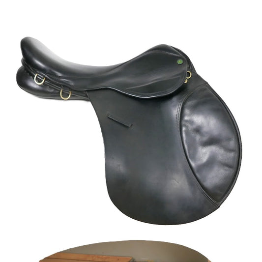 Ideal Grandee GP Saddle - 17.5" Medium Wide Black TB44