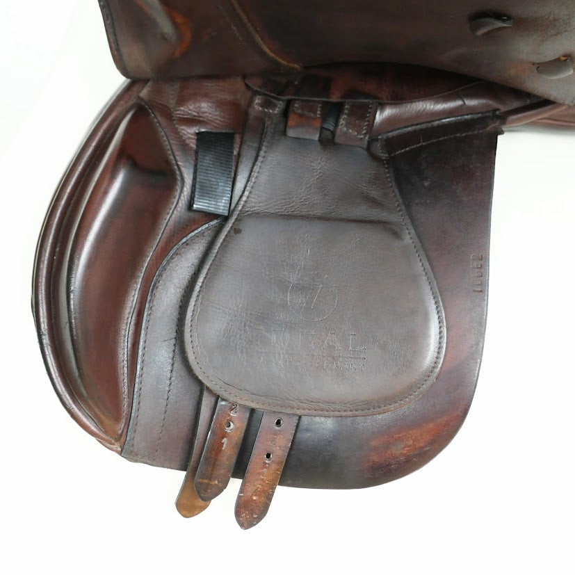 Ideal 1350 GP Saddle - 16.5" Medium Brown TA103