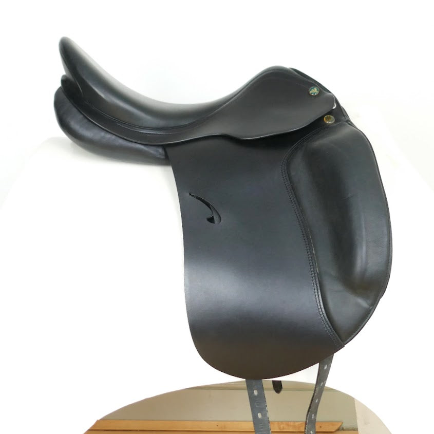 Prestige Roma Dressage Saddle - 17" 33 Black TD86