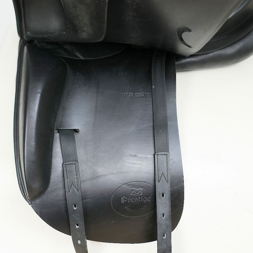 Prestige Roma Dressage Saddle - 17" 33 Black TD86