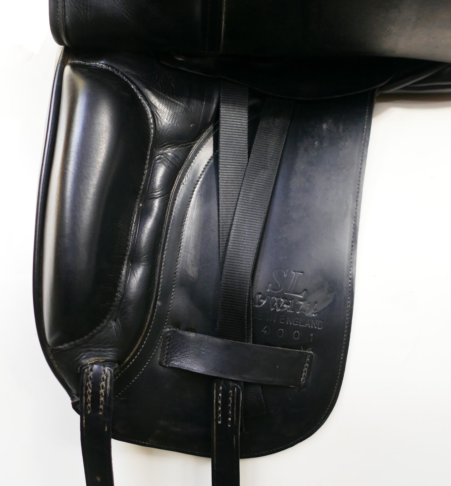 Albion MKI Ultima SL Dressage Saddle - 17.5" Medium Wide Black D1970
