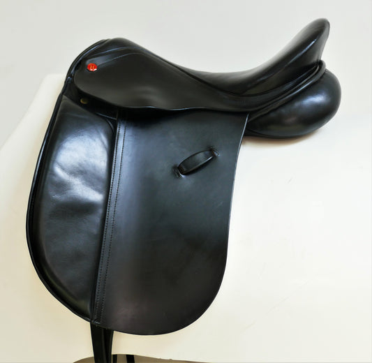 Hastilow Dressage Saddle - 17" Medium Black TD11