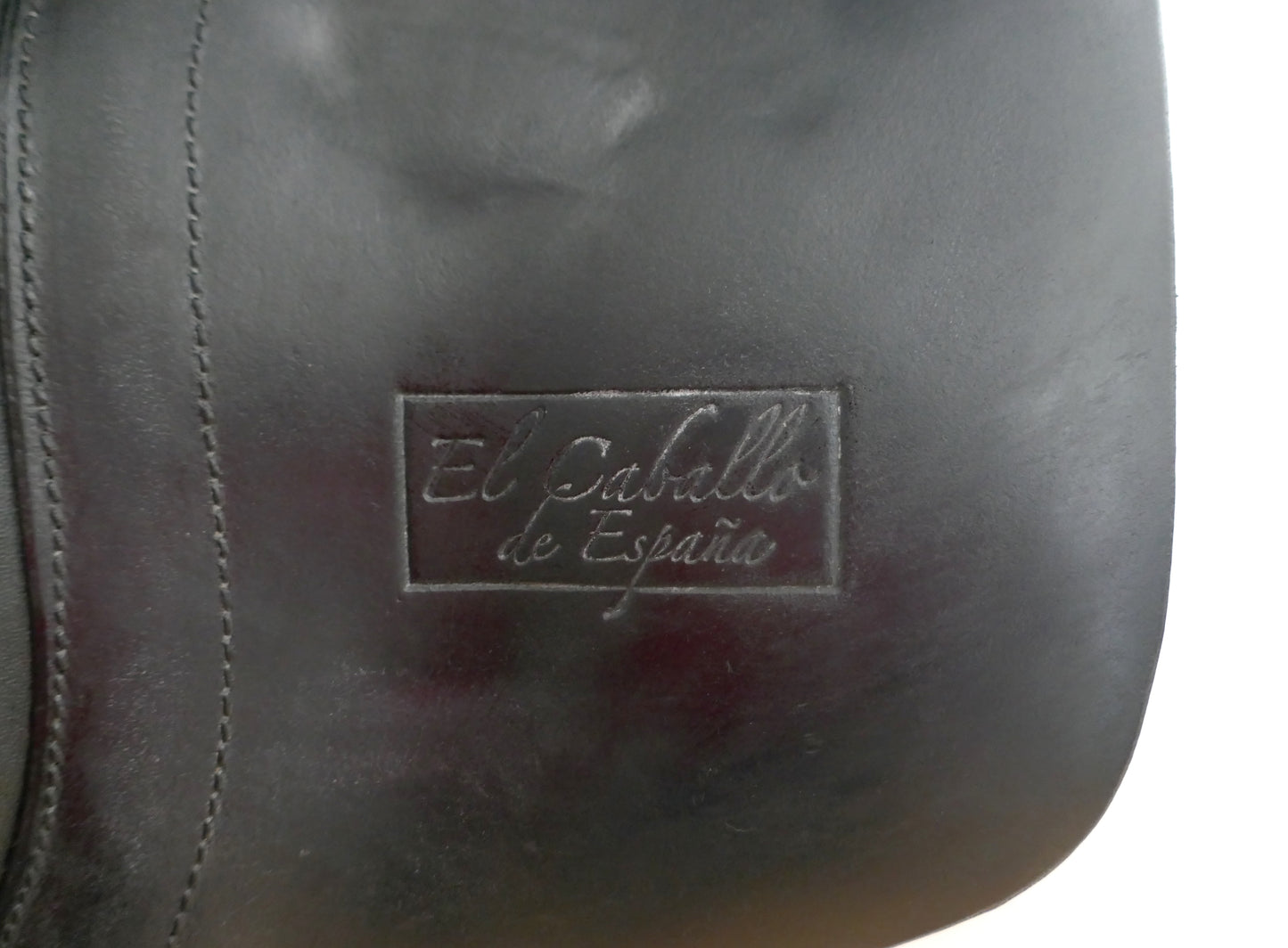 El Caballo De Espana Dressage Saddle - 17" Medium Wide Black TD49
