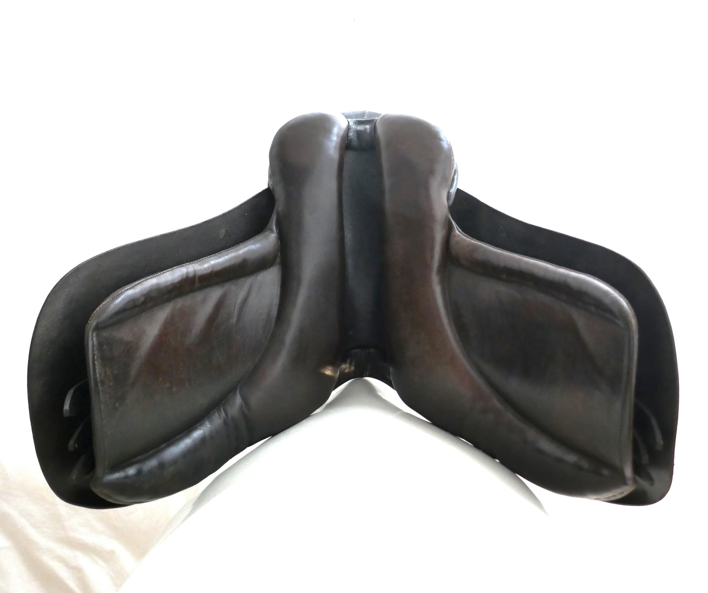 English Made General Purpose Saddle - 14" Narrow Medium Brown TA16