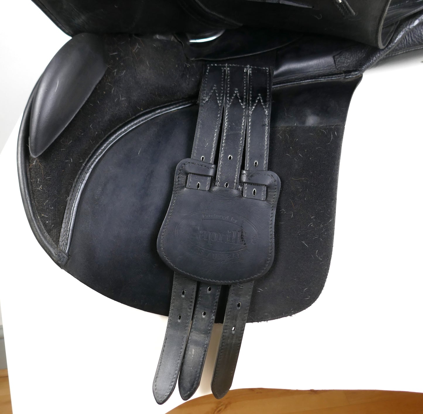 Bates Cair Caprilli Close Contact Jumping Saddle - 17.5" Adjustable Black TF67