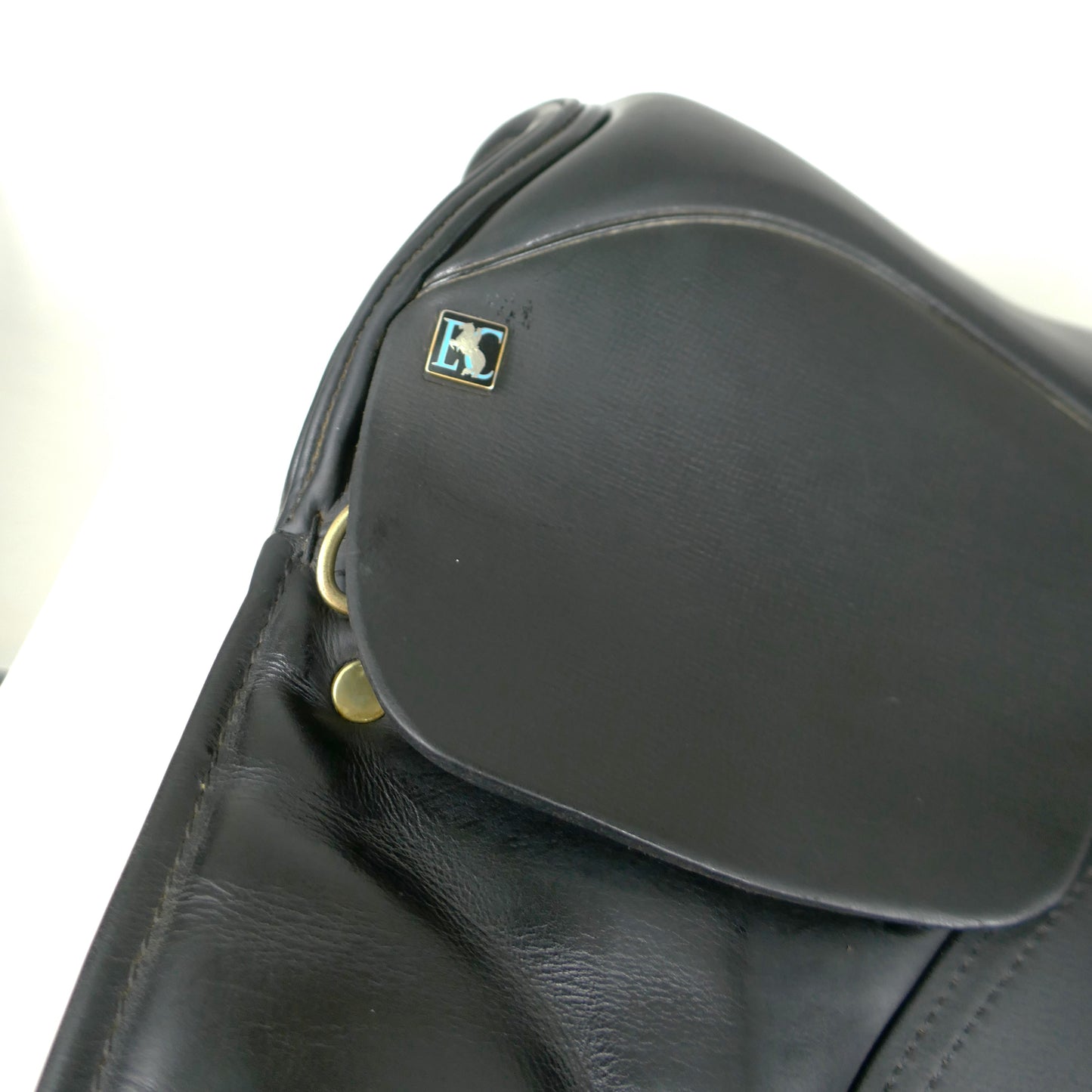 El Caballo De Espana Dressage Saddle - 17" Medium Wide Black TD81